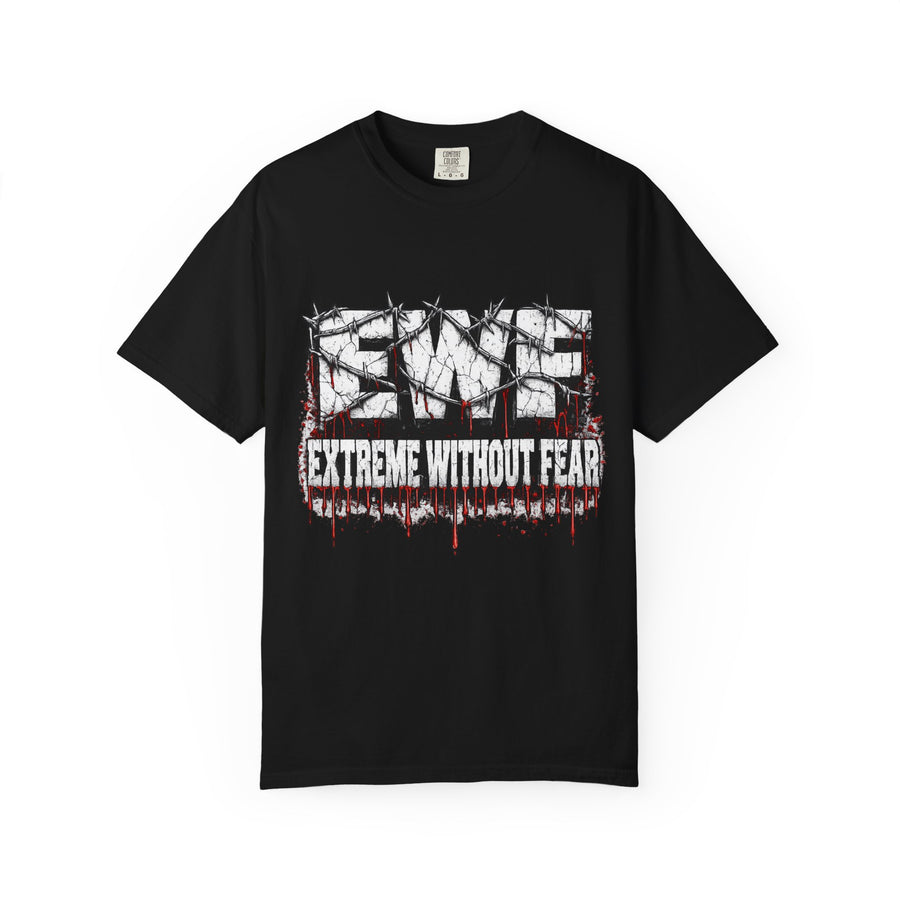 Extreme Without Fear T-Shirt — EWF Graphic Tee for Extreme Wrestling Fans & People Believe Extreme Is A Lifestyle Not A Choice