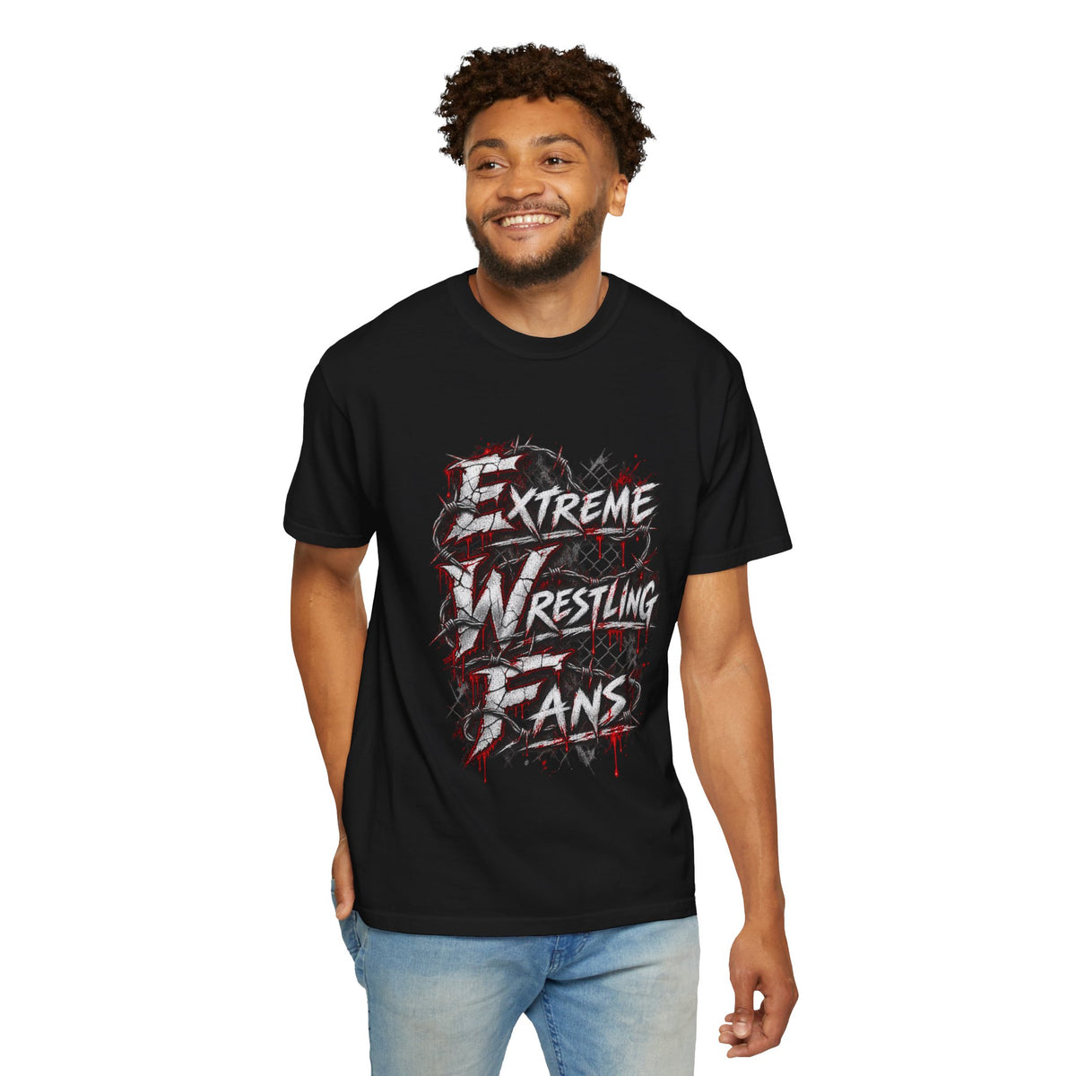 Extreme Wrestling Fans T-Shirt — "Unsanctioned" Graphic Tee